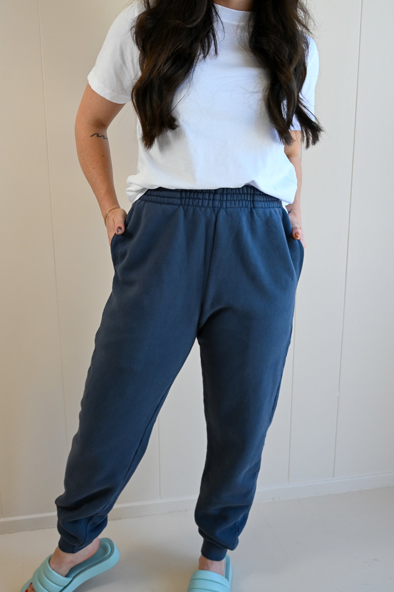 Wave Label - Jogger Pant - Ocean