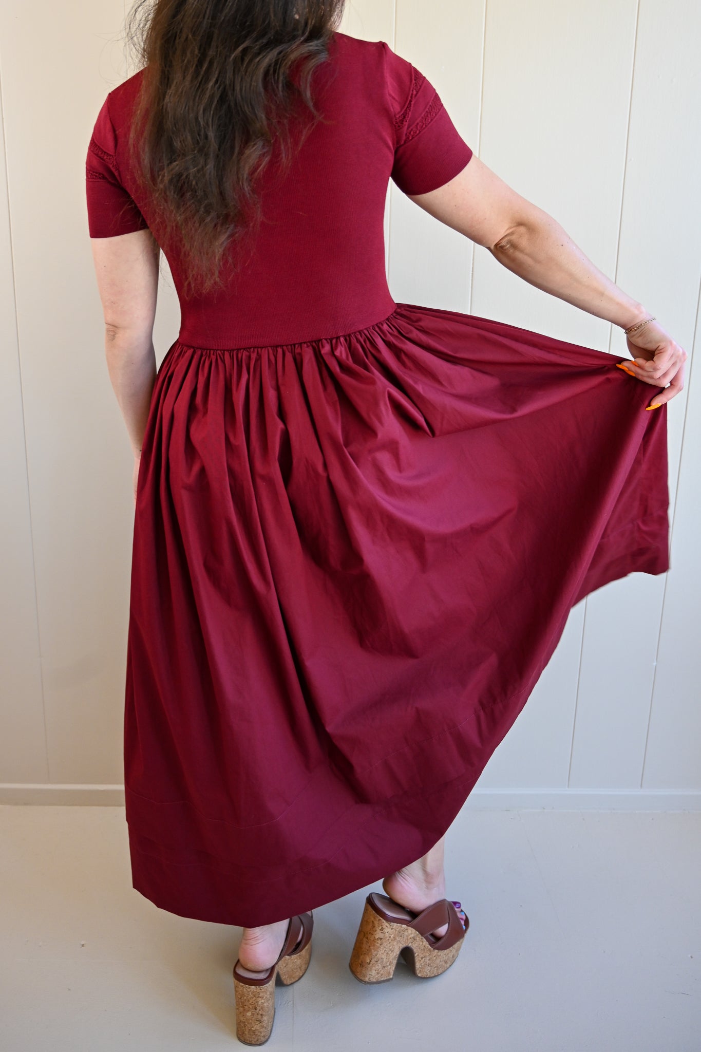 Naiad Street Midi Dress
