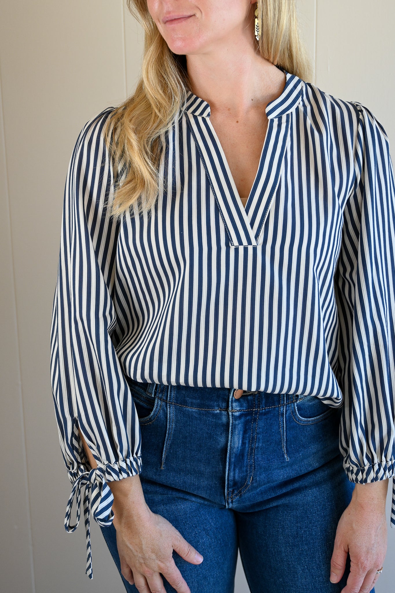 Heather Lane Stripe Blouse