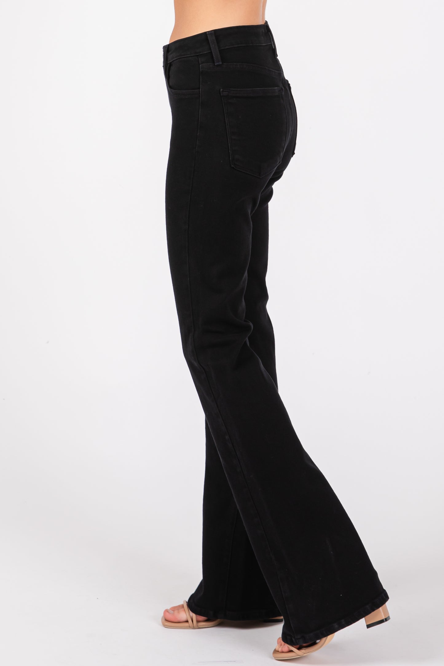 Morse Baby Flare Jeans - Black