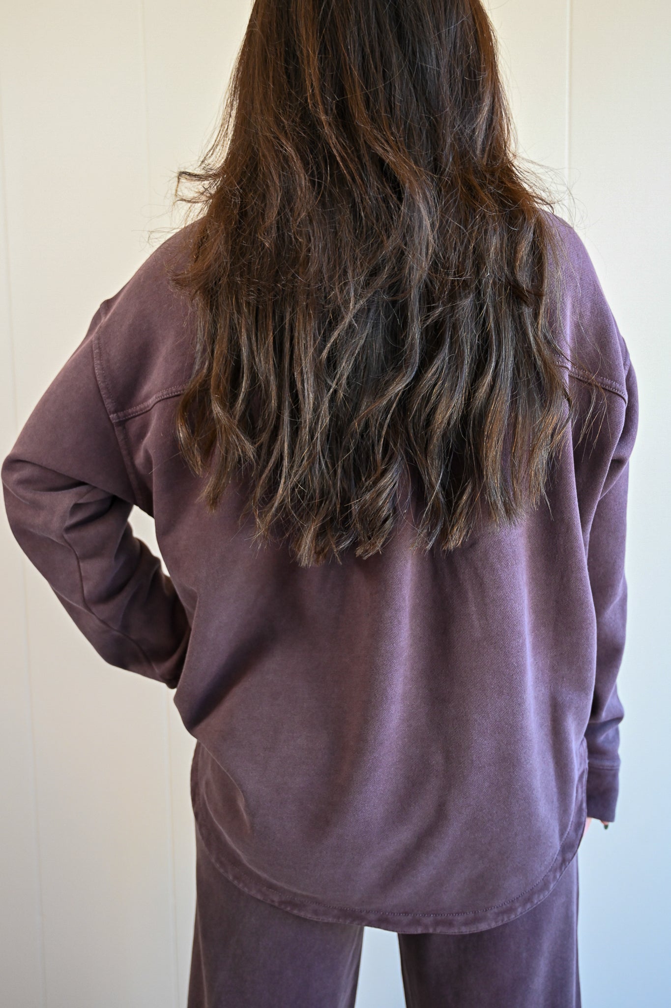 Beacon Knit Jacket - Chocolate Cherry