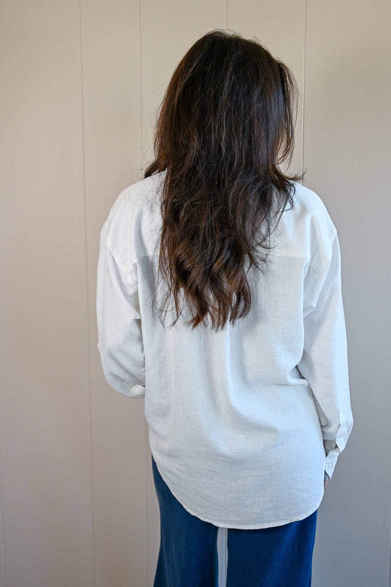 Presidio Blvd Button Up Shirt - Cloud