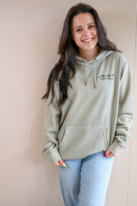 17 Mile Pacific Grove Hoodie - Sage