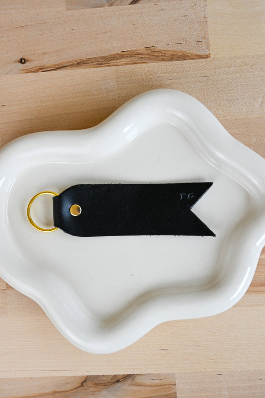 17 Mile Leather Keychain - PG