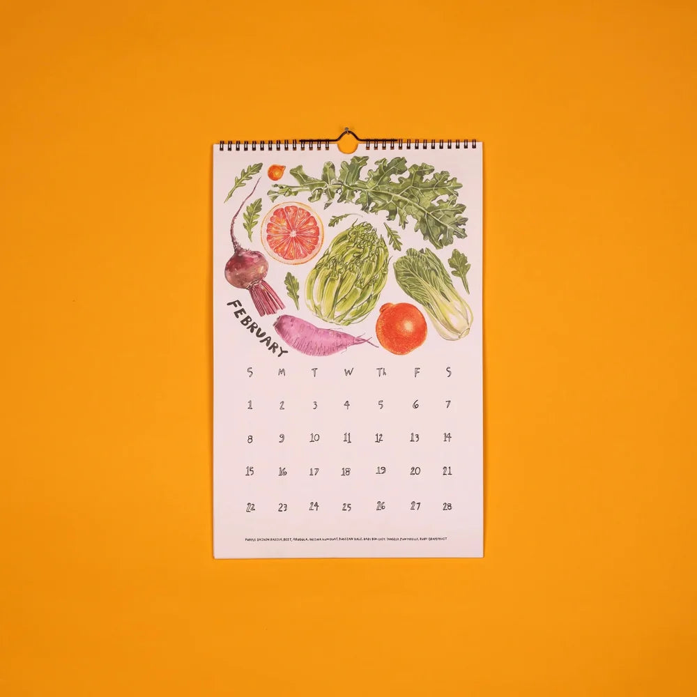 Maria Schoettler 2026 Eat Local Calendar