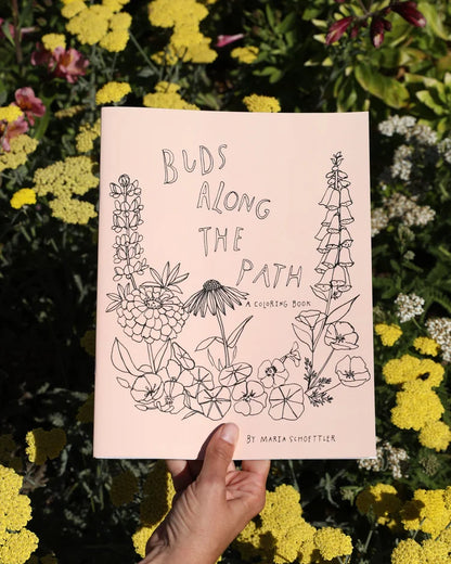 Maria Schoettler : Buds Along the Path Coloring Book