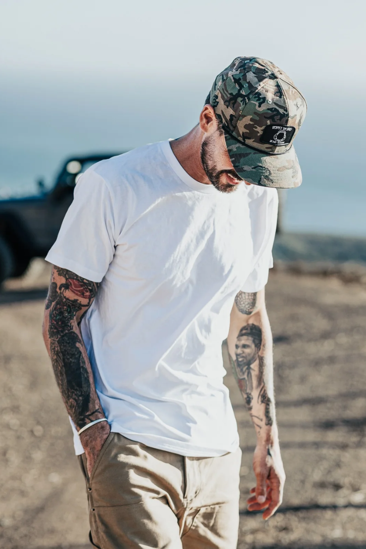 6 Panel Camo Respect the Locals by VNTNA