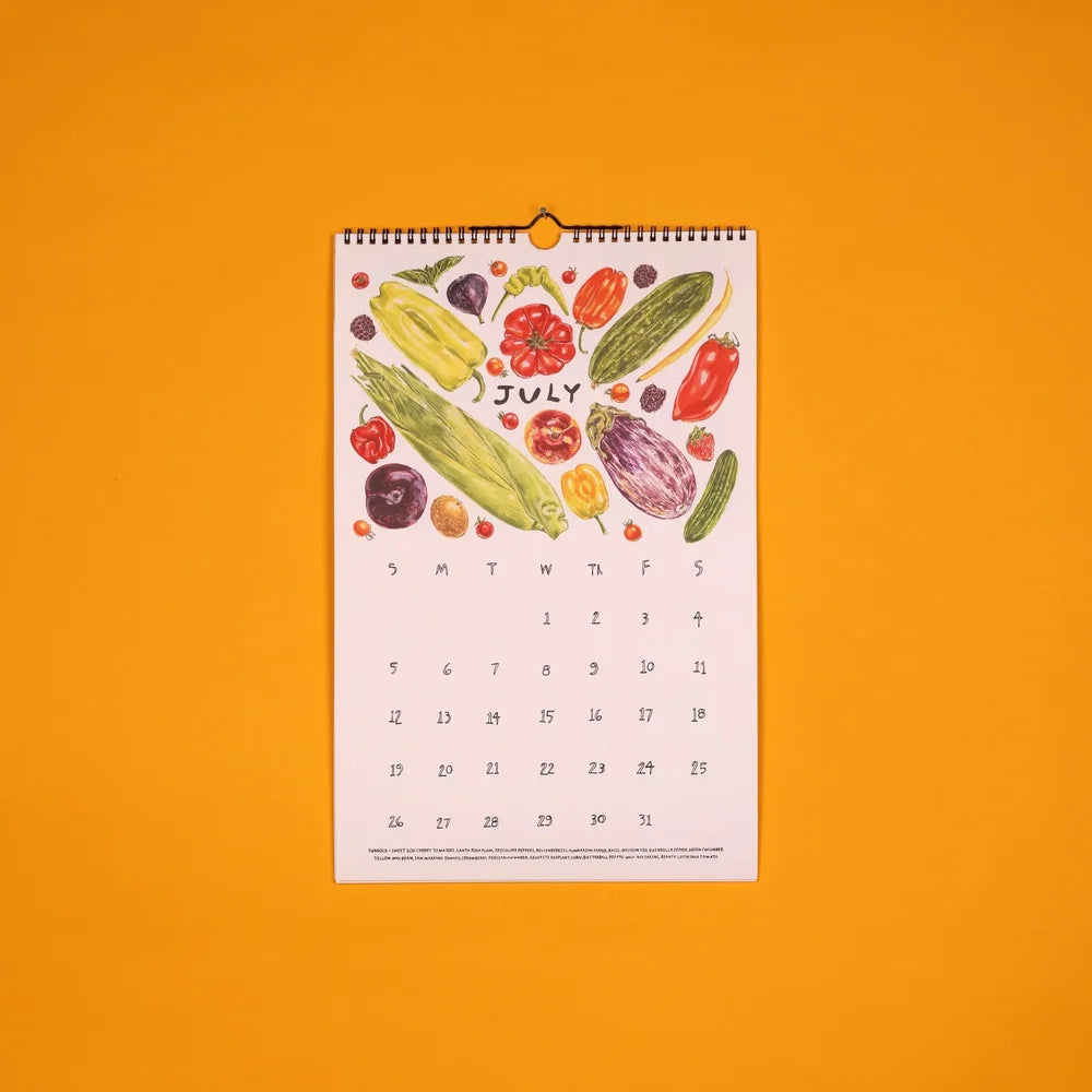 Maria Schoettler 2026 Eat Local Calendar
