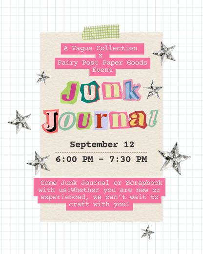 Junk Journal Social by Fairy Post Paper Goods