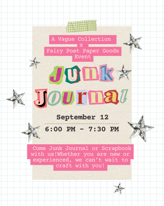 Junk Journal Social by Fairy Post Paper Goods