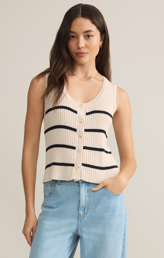 Acacia Stripe Sweater Vest