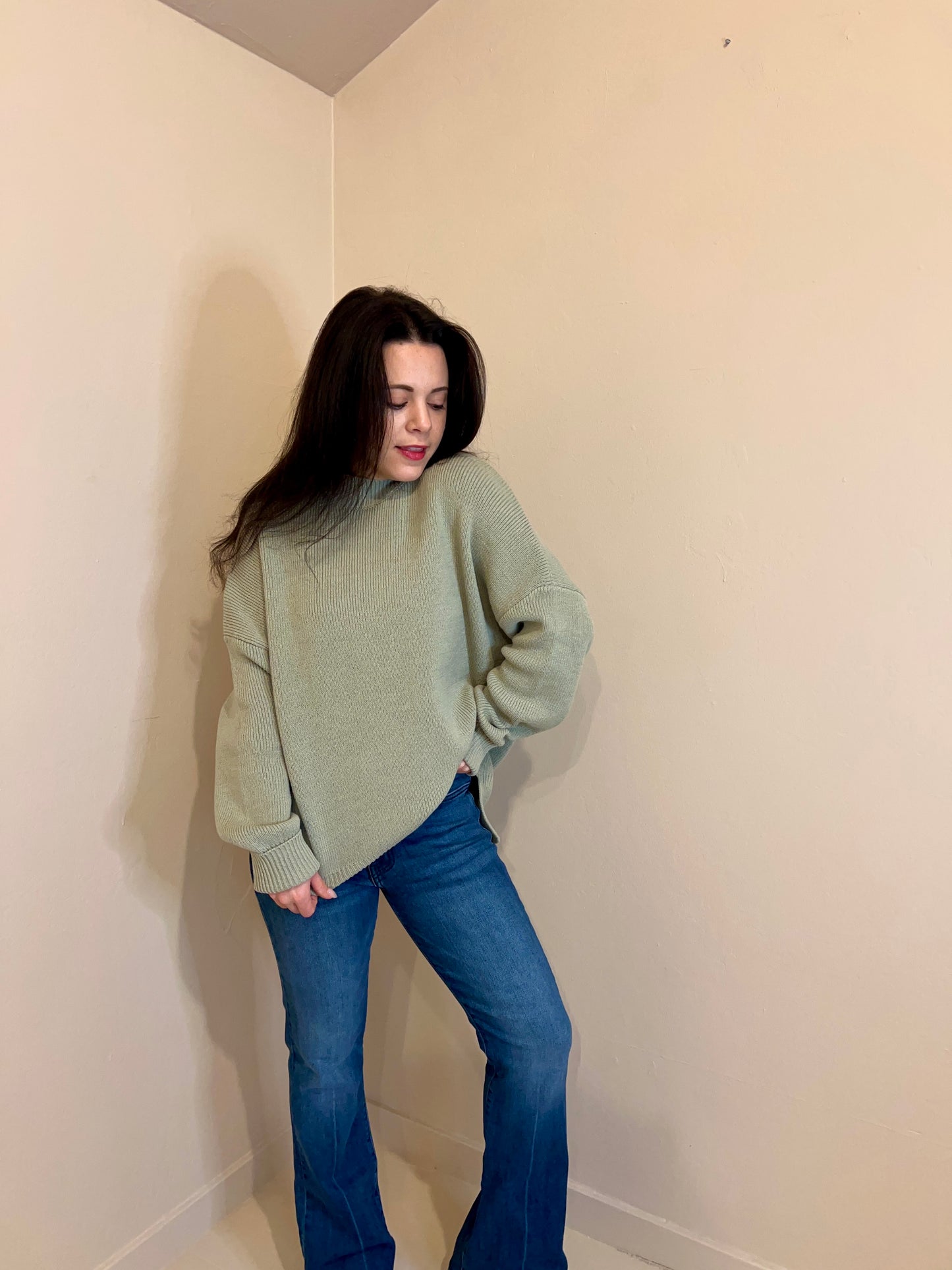 Acacia Sweater - Sage