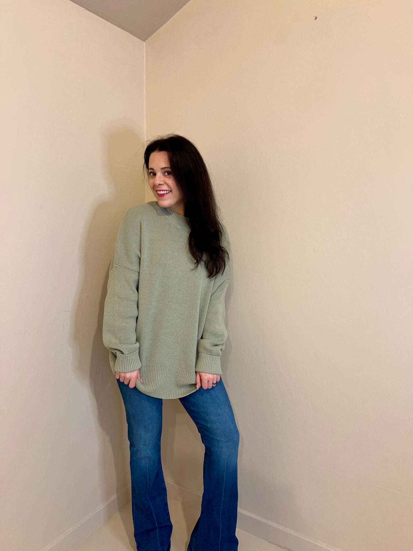 Acacia Sweater - Sage