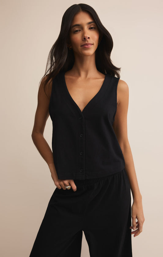 Alder Street Jersey Top - Storm