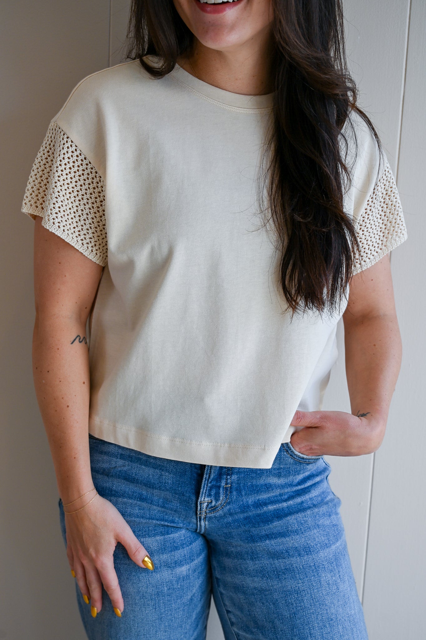 Funston Avenue Crochet Top