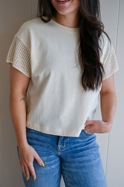 Funston Avenue Crochet Top
