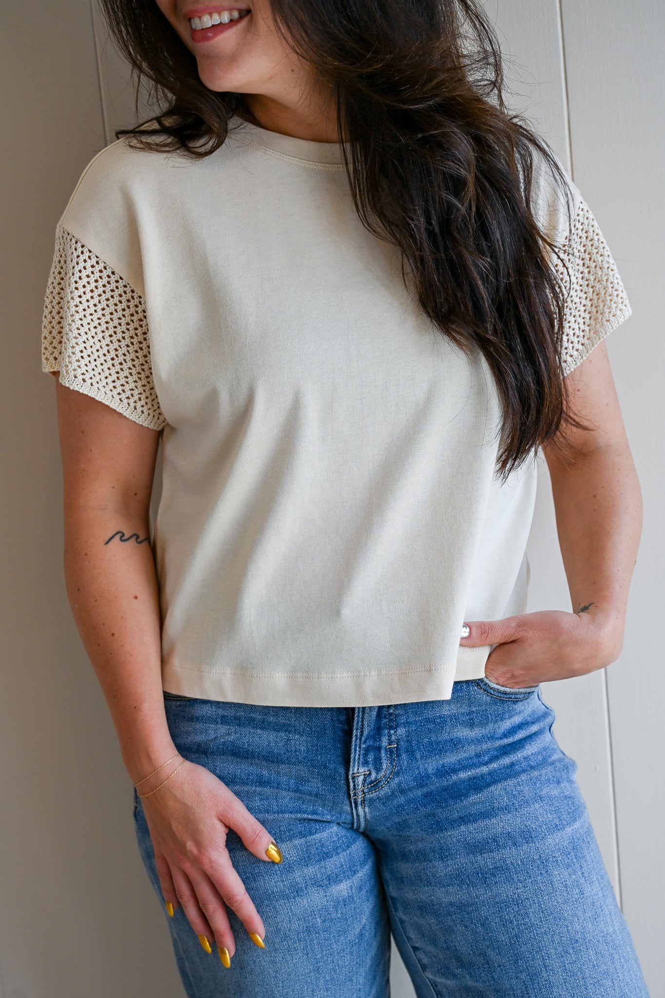 Funston Avenue Crochet Top