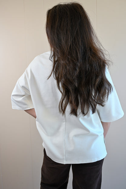 Shell Avenue Tee - Ivory