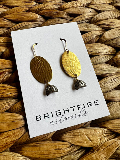 Brightfire Ocean Wave Earrings