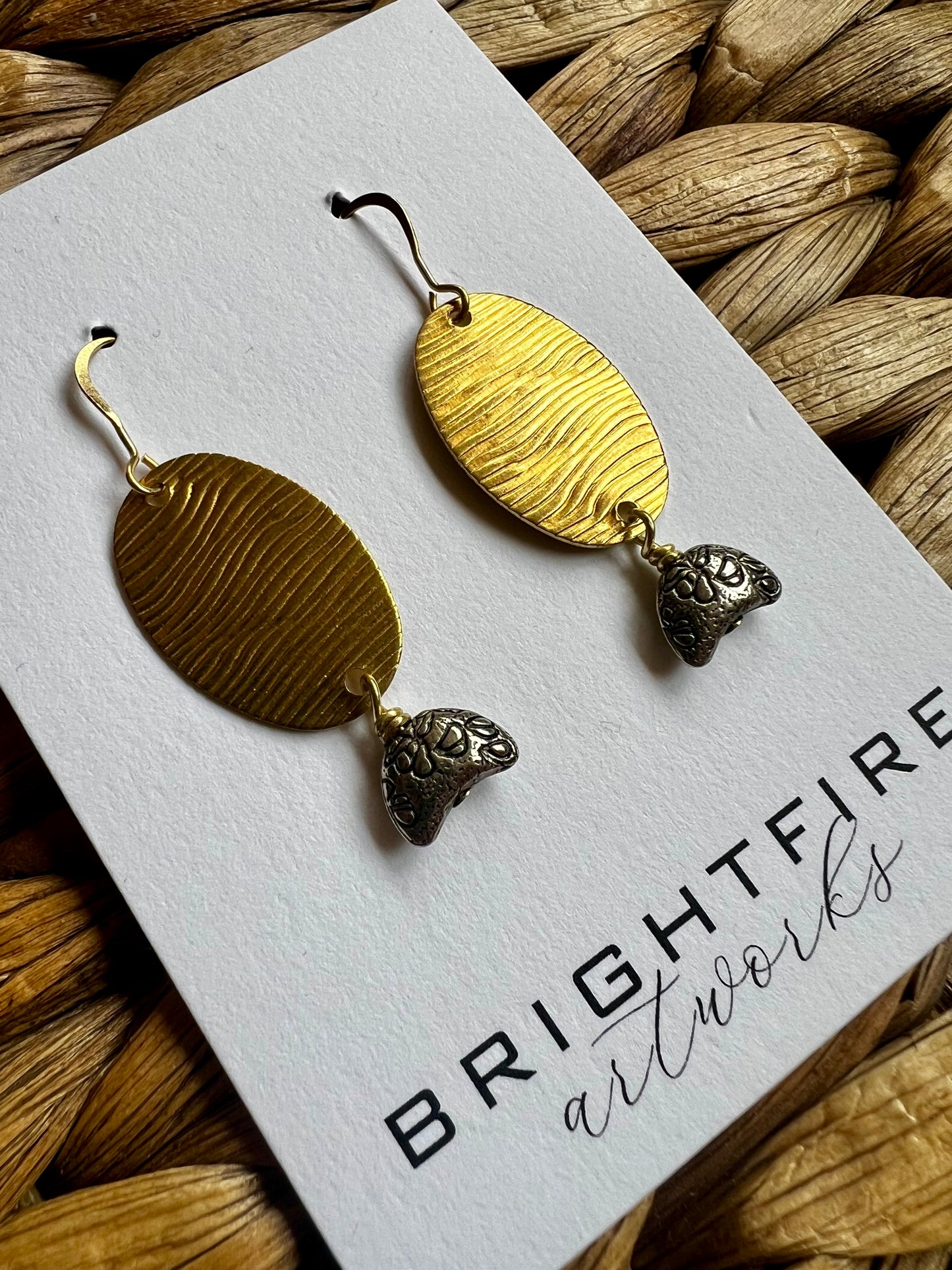 Brightfire Ocean Wave Earrings