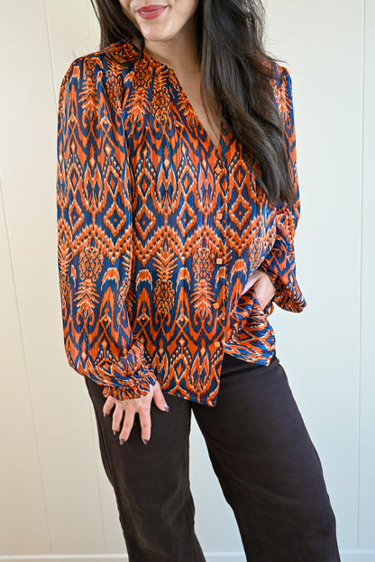 Acacia Street Button-Up Top