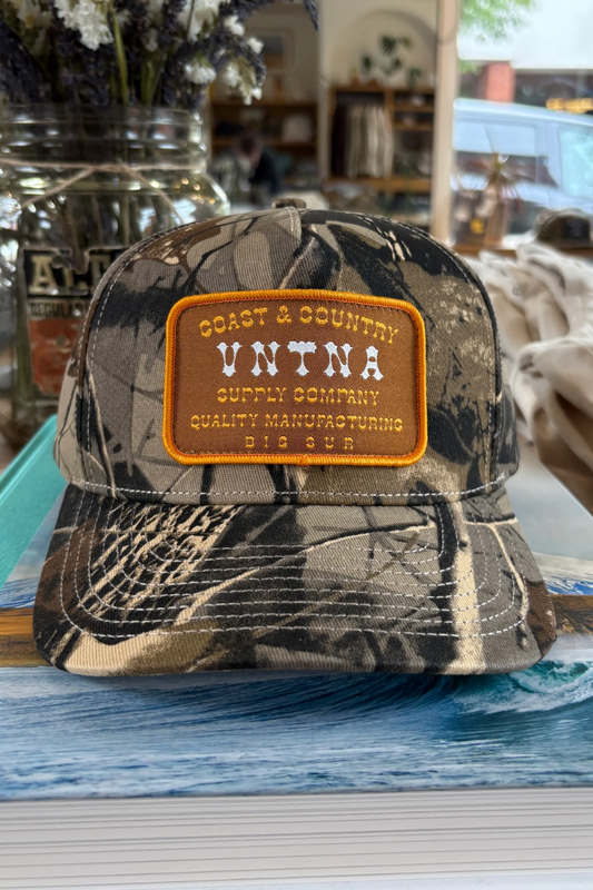 C+C 5 Panel Hat in Camo by VNTNA