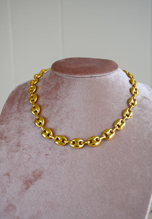 Chunky Chain Gold Necklace