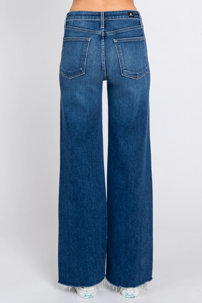 Clark Wide Leg Scissor Hem Jeans