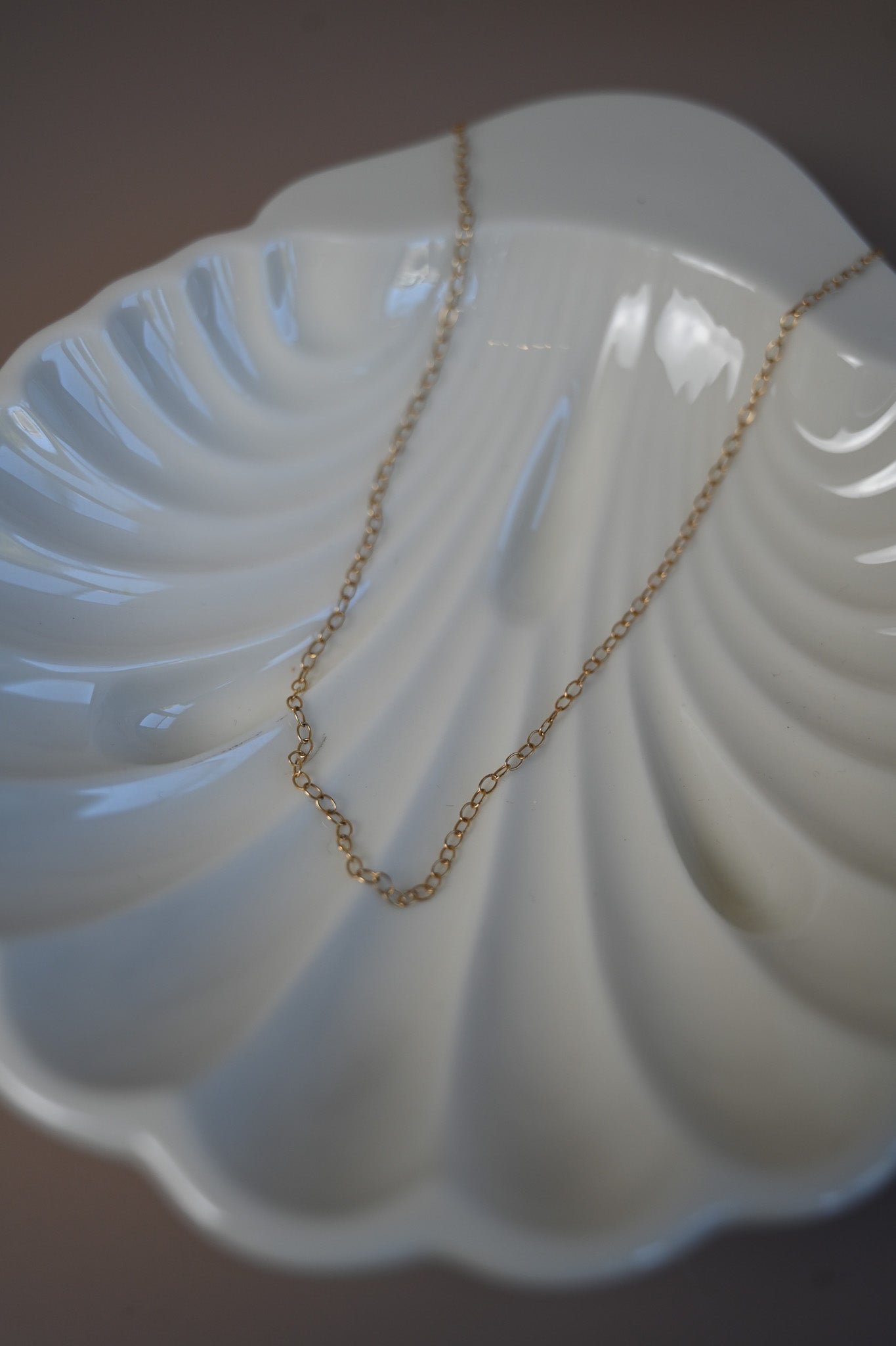 Salted Stones Simple Chain Necklace