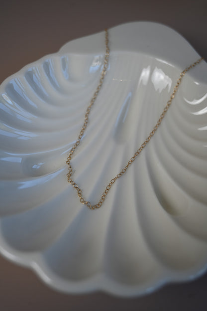 Salted Stones Simple Chain Necklace