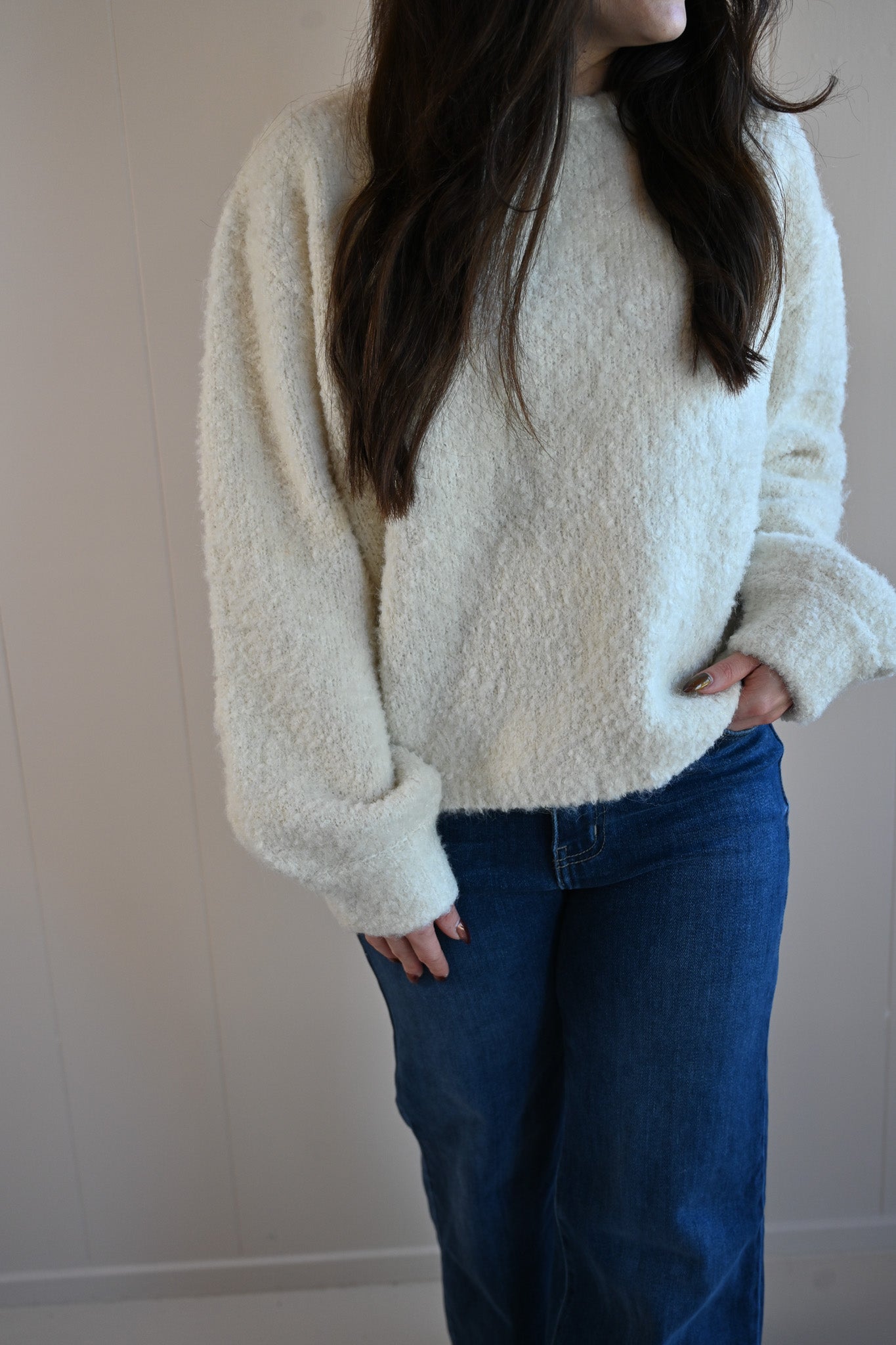 Beaumont  Avenue Sweater - Sand