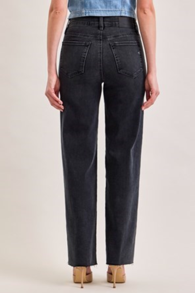Day Circle Dark Gray Straight Leg Jeans