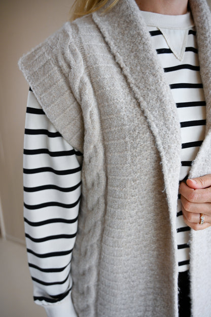 Wood Street Sweater Cardigan Vest
