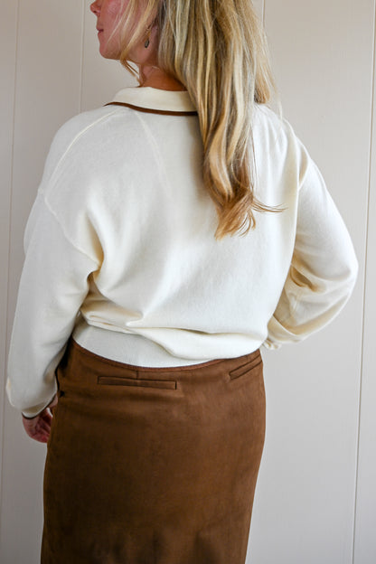 Ruth Collared Sweater