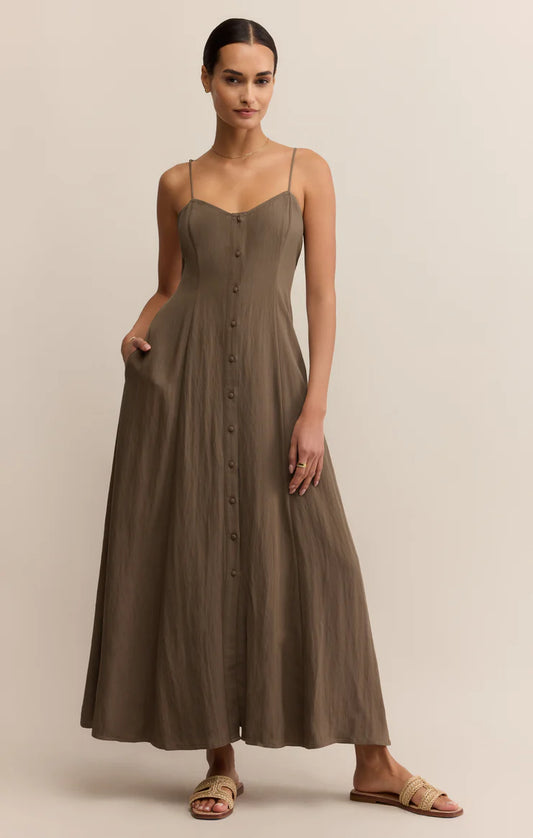 Evans Button Up Midi Dress