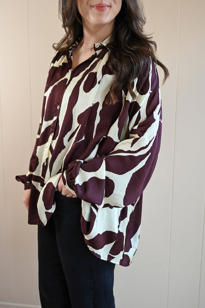 Patterson Lane Button Up Blouse