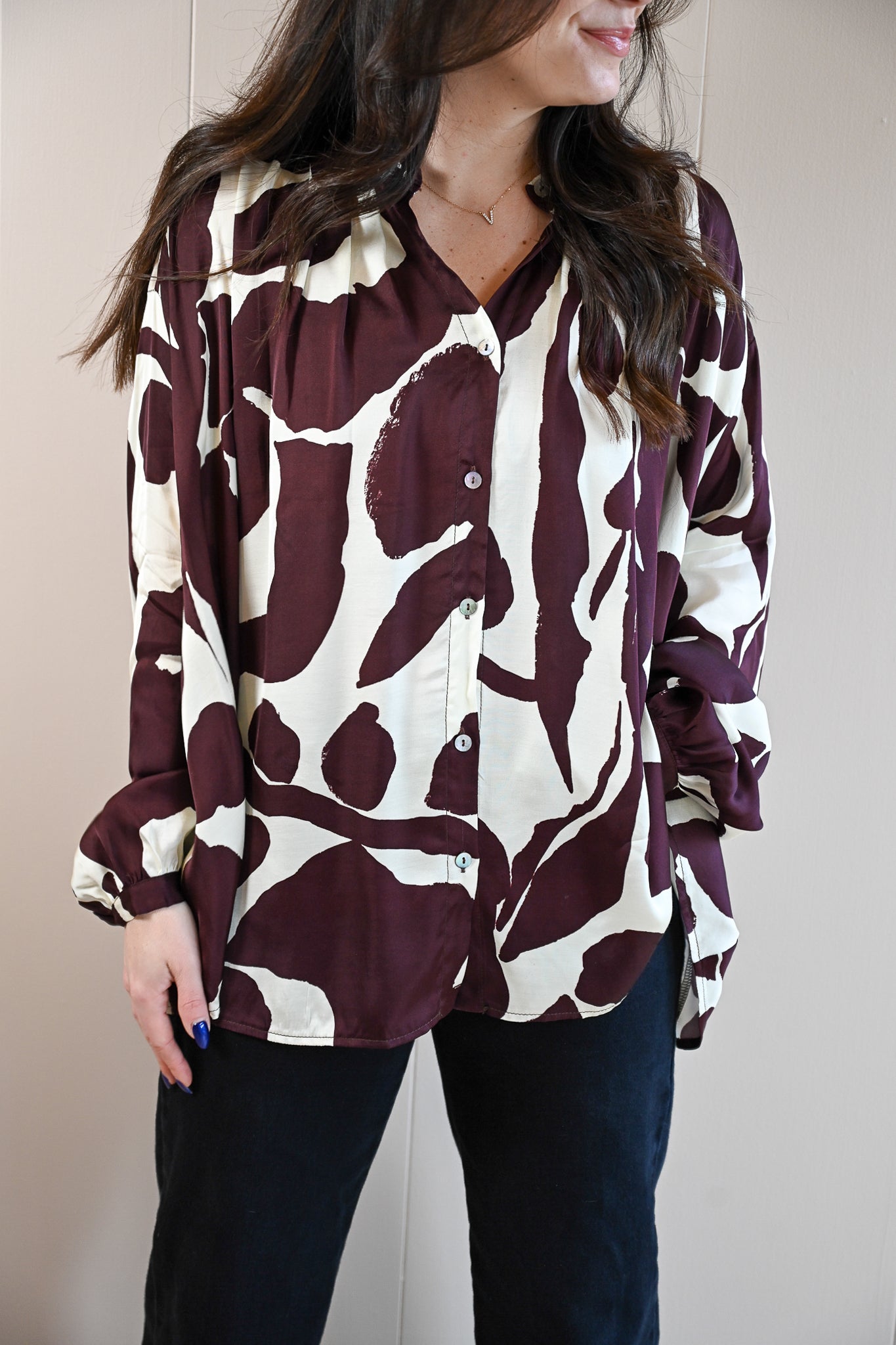 Patterson Lane Button Up Blouse