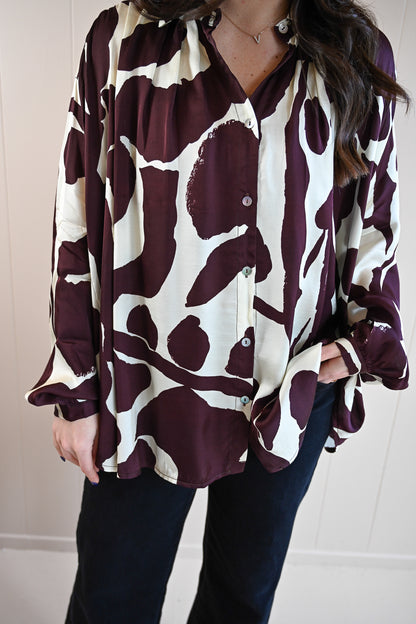 Patterson Lane Button Up Blouse