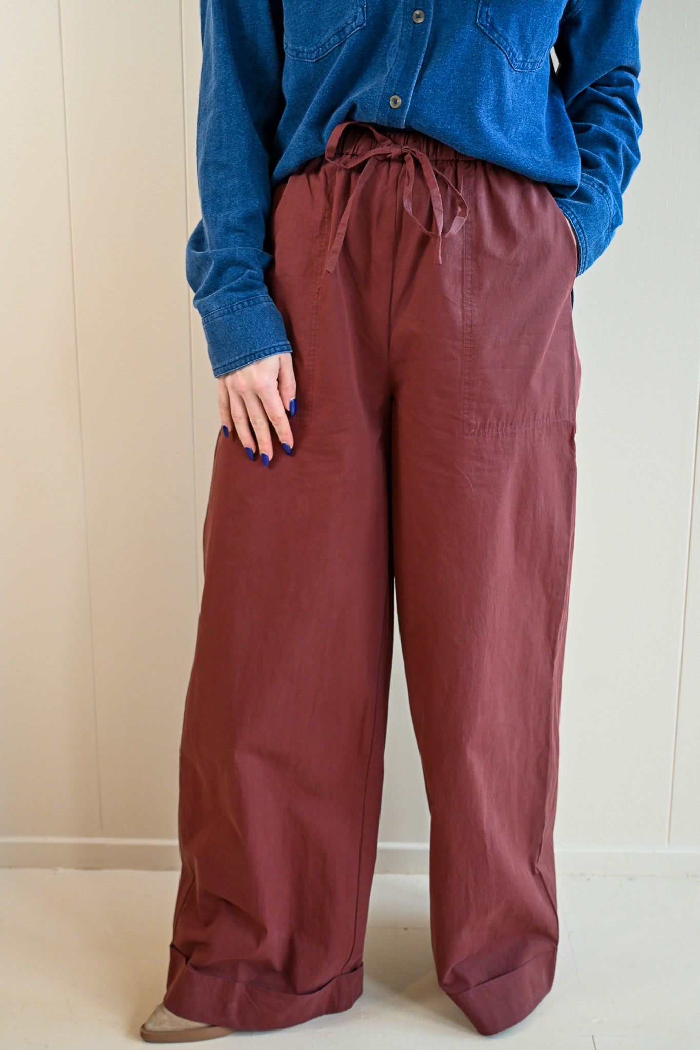 Naiad Street Wide Leg Trousers