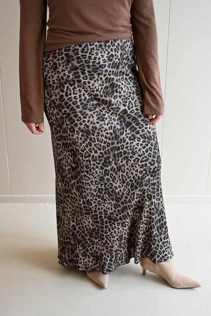 Pacific Avenue Leopard Maxi Skirt