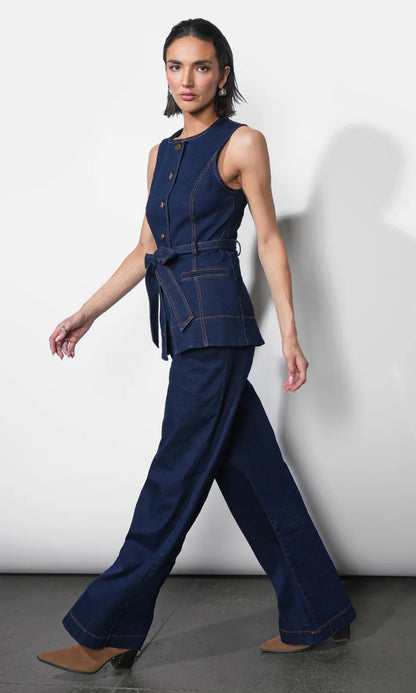 Acropolis Street Denim Vest