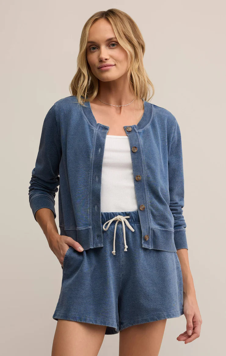 Garden Denim Cardigan