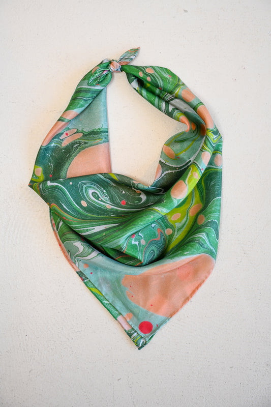Garden Party Silk Bandana