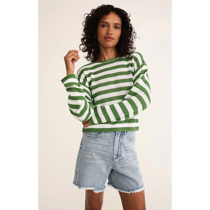 Heather Lane Stripe Sweater