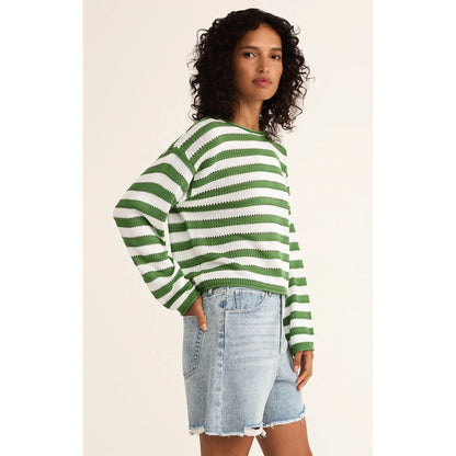 Heather Lane Stripe Sweater