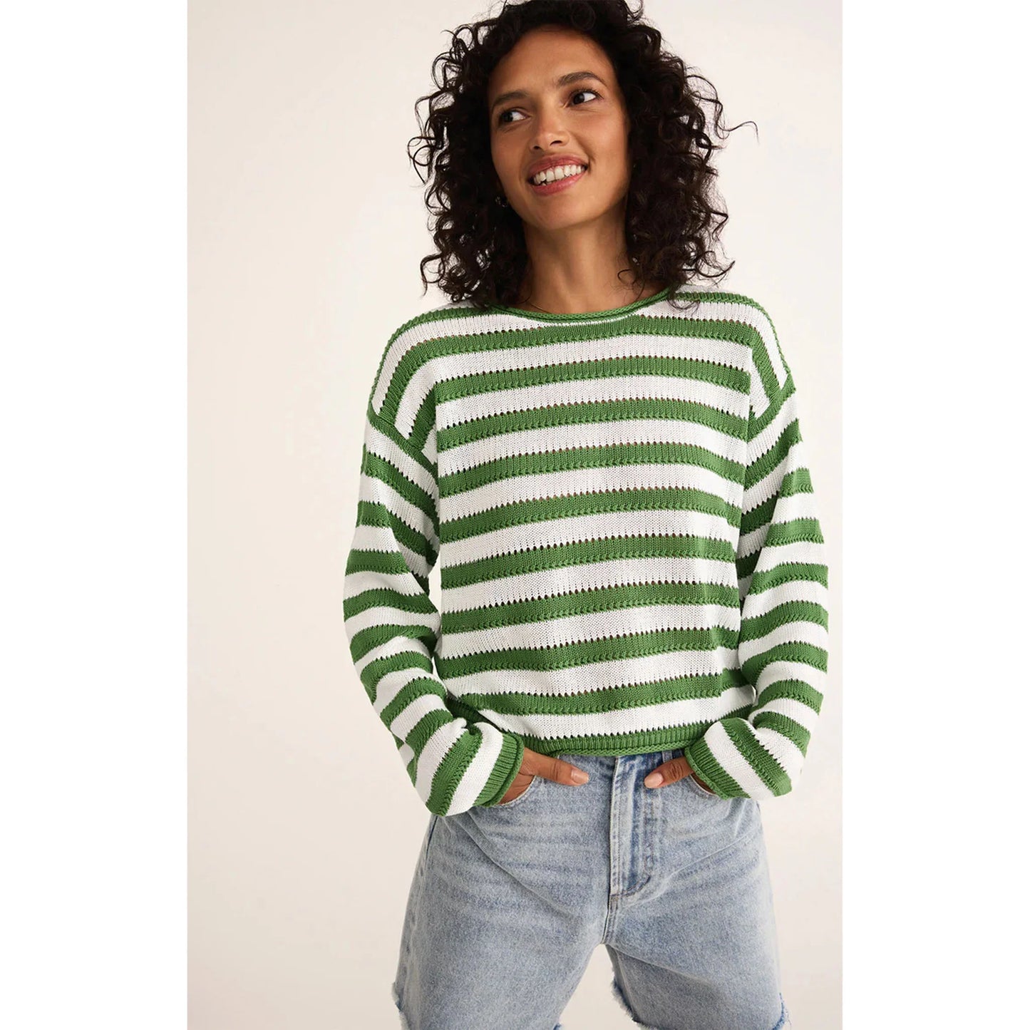 Heather Lane Stripe Sweater