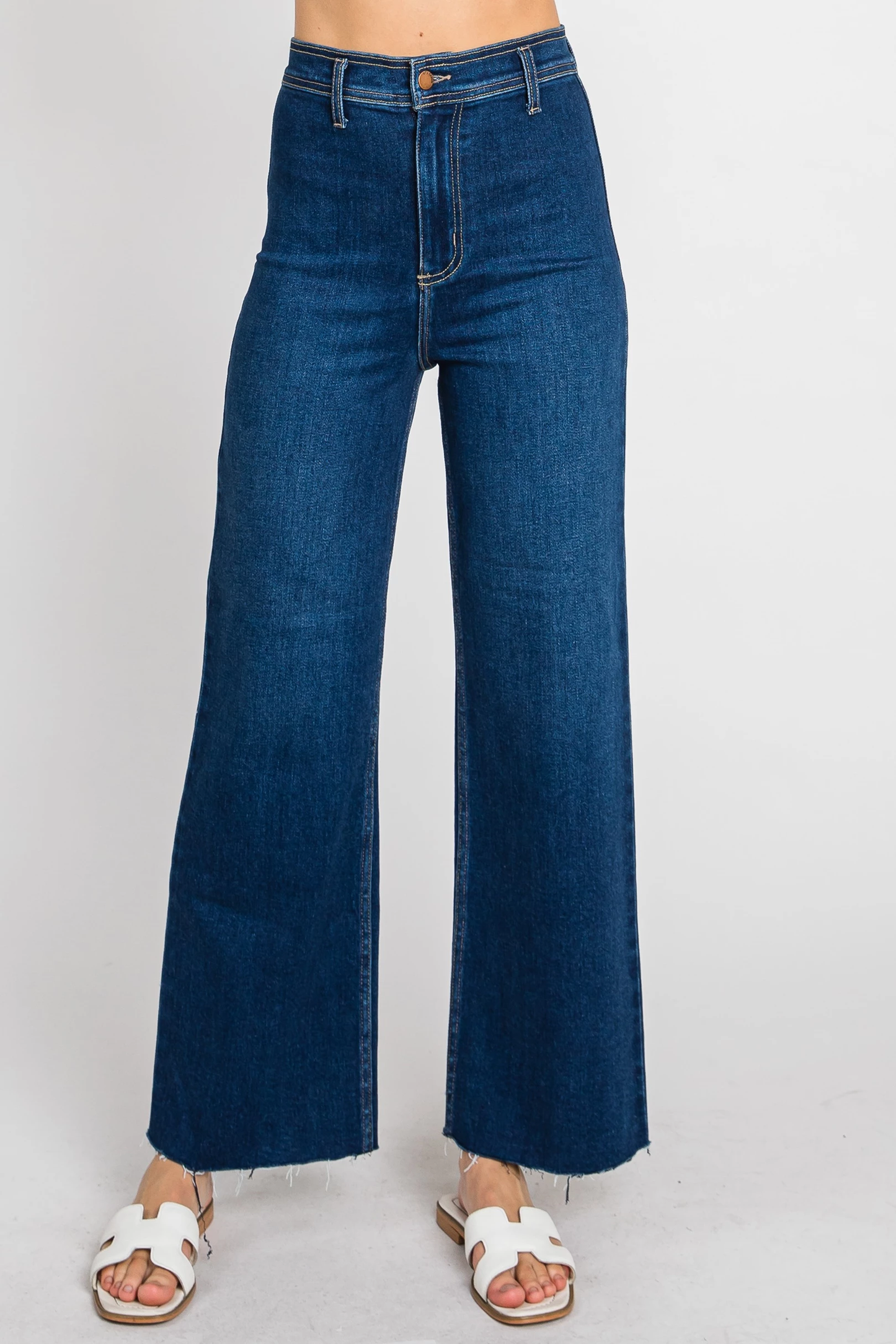 Laine High Rise Wide Leg Denim
