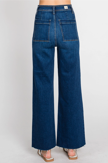 Laine High Rise Wide Leg Denim