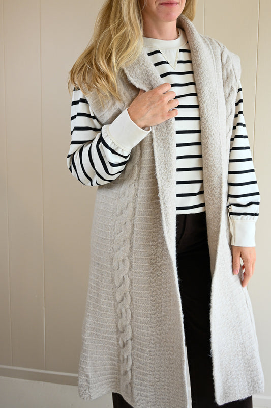 Wood Street Sweater Cardigan Vest