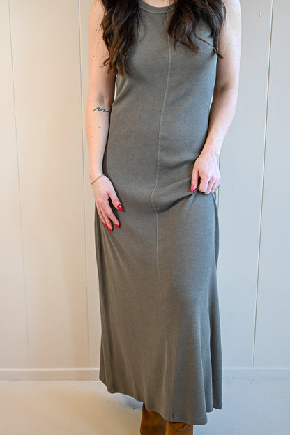 Carmel Avenue Slub Rib Maxi Dress
